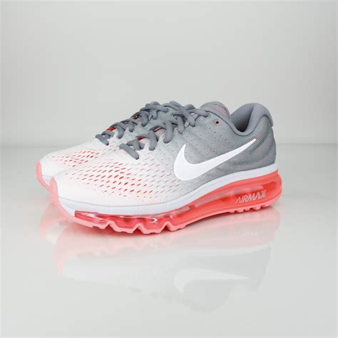 nike air max grijs roze